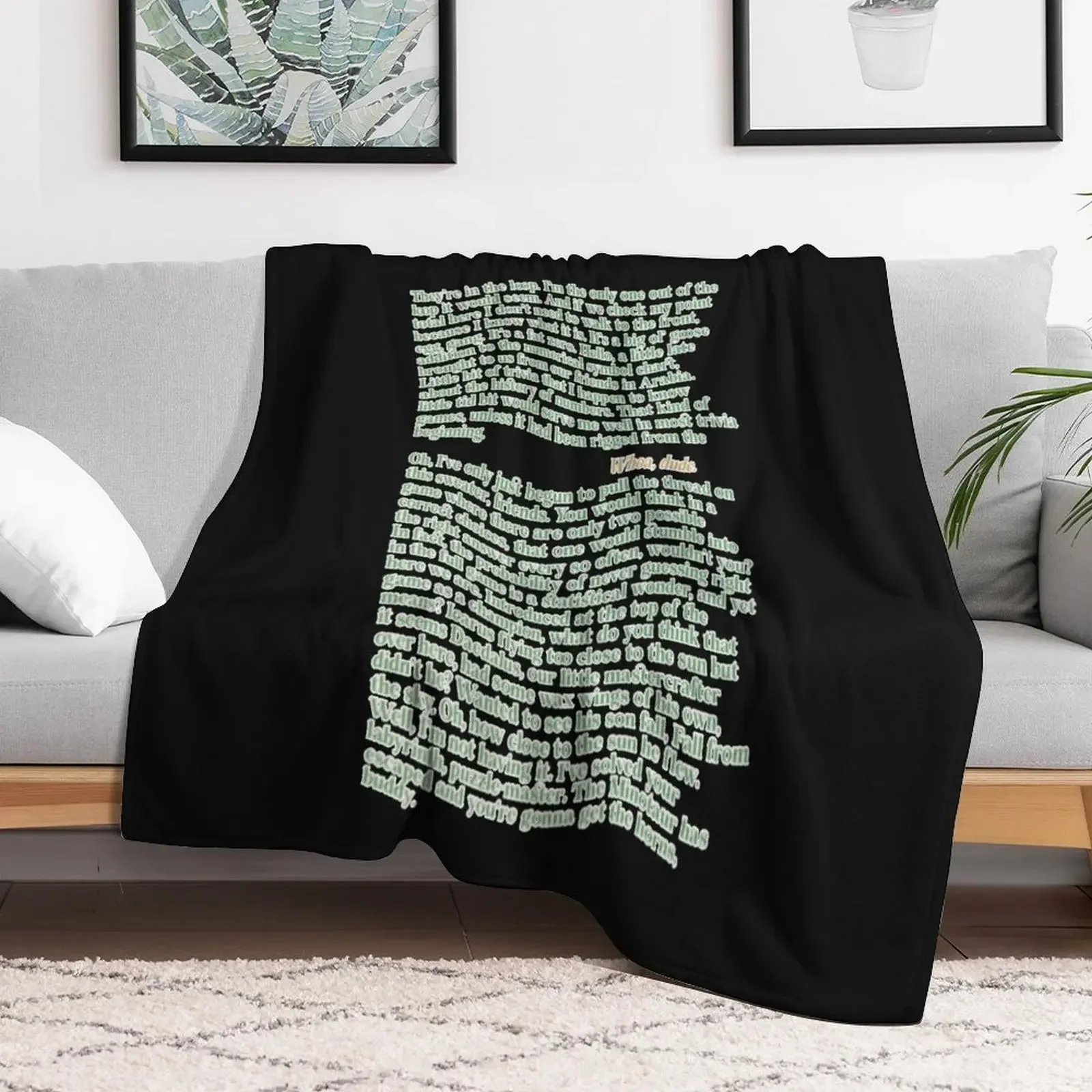 Brennan Lee Mulligan rant 1 Classic Throw Blanket Luxury funny gift Blankets