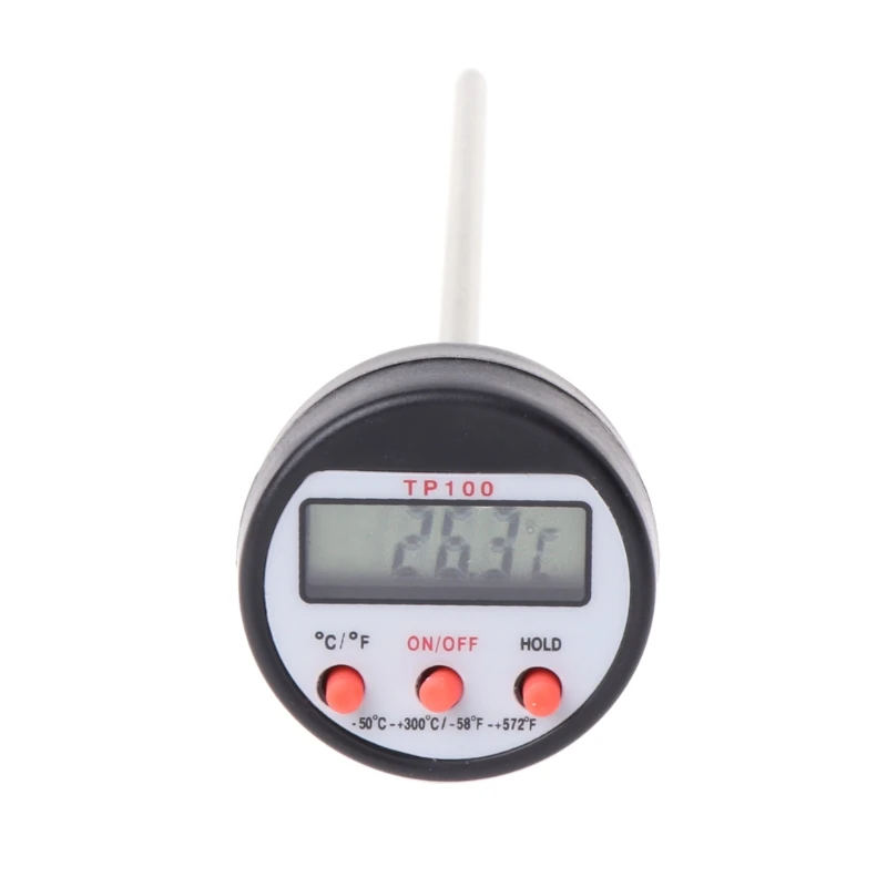 Handheld Digital Thermometer Accurate Auto-off Food Industry Air Conditioning