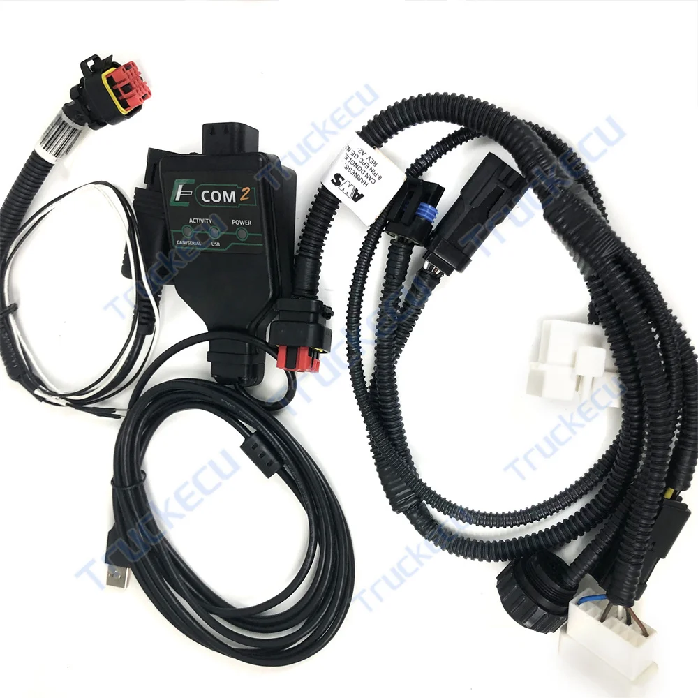 CF C2 Laptop ECOM2 for EControls for EDIS ECI Target Communications for SINOTRUK for Yuchai for Xichai Truck Diagnostic Tool