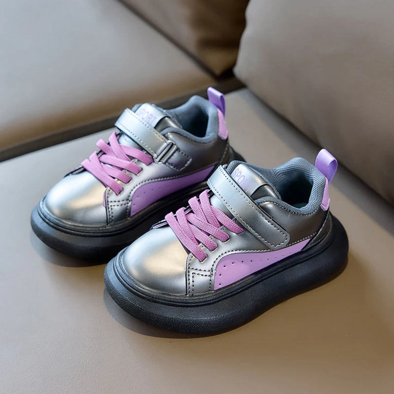 

Kids Sports Shoes Candy Color Children Skate Shoes Anti-kicked 2026 New Fashion Boys Girls Casual Shoes Trendy Comfortable Soft