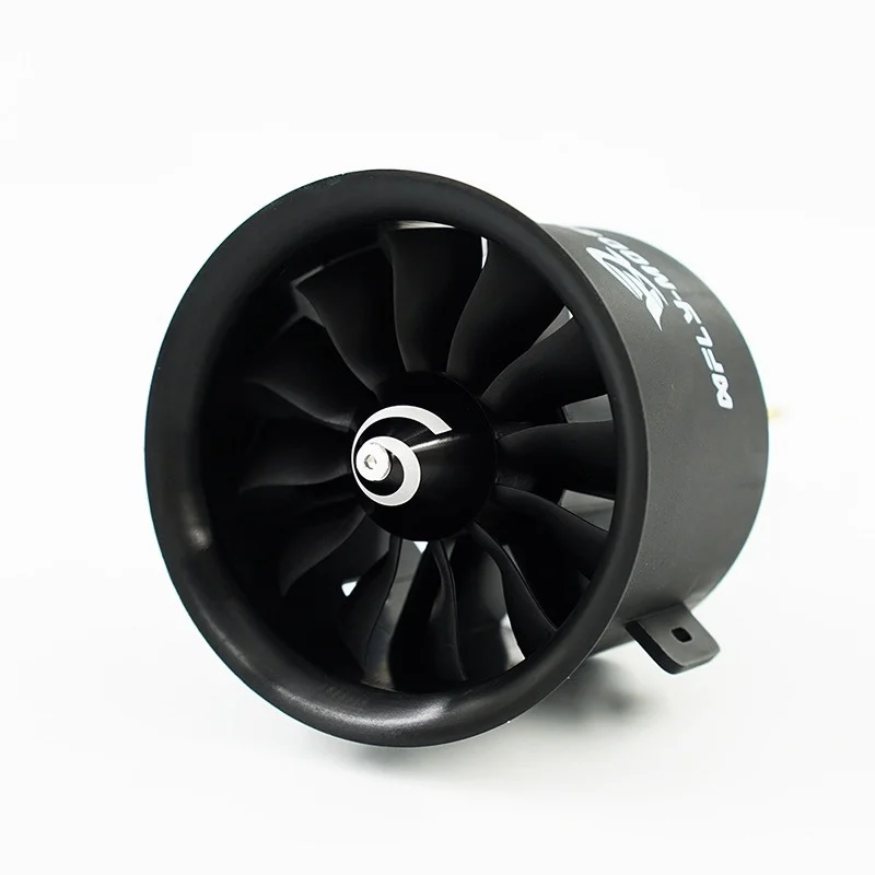 Xfly Model 70mm V2 12 Blade Duct Power Unit Electric Duct Fan 3060-kv2000 6s Internal Rotation