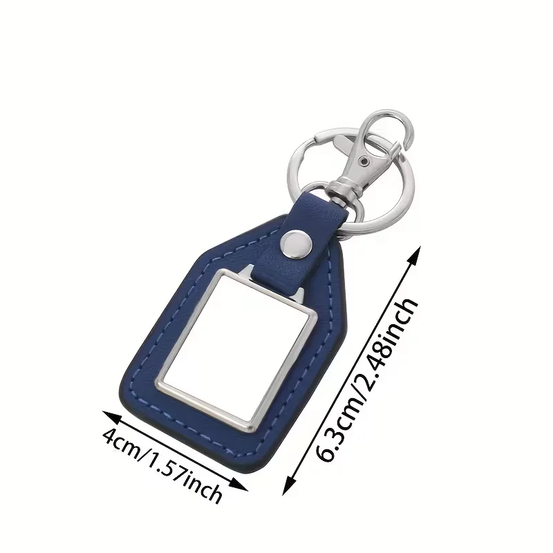 Custom PU Leather Keychains, Personalized Logo/Name/Design Gift