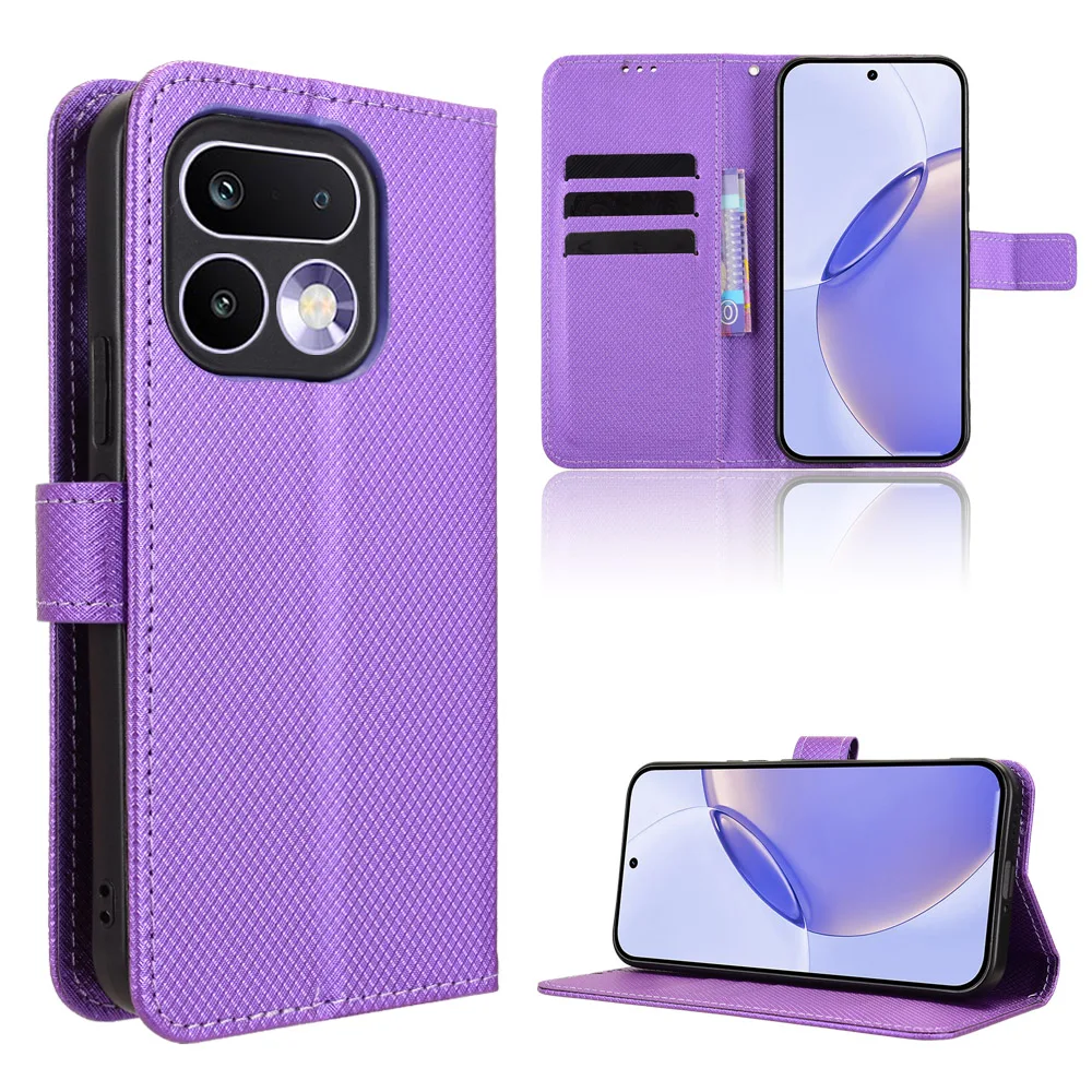 

Кожаный защитный чехол-книжка с подставкой для OPPO Realme 16 Pro 5G, чехол-кошелек с подставкой для карт для OPPO Realme 16 Pro Plus