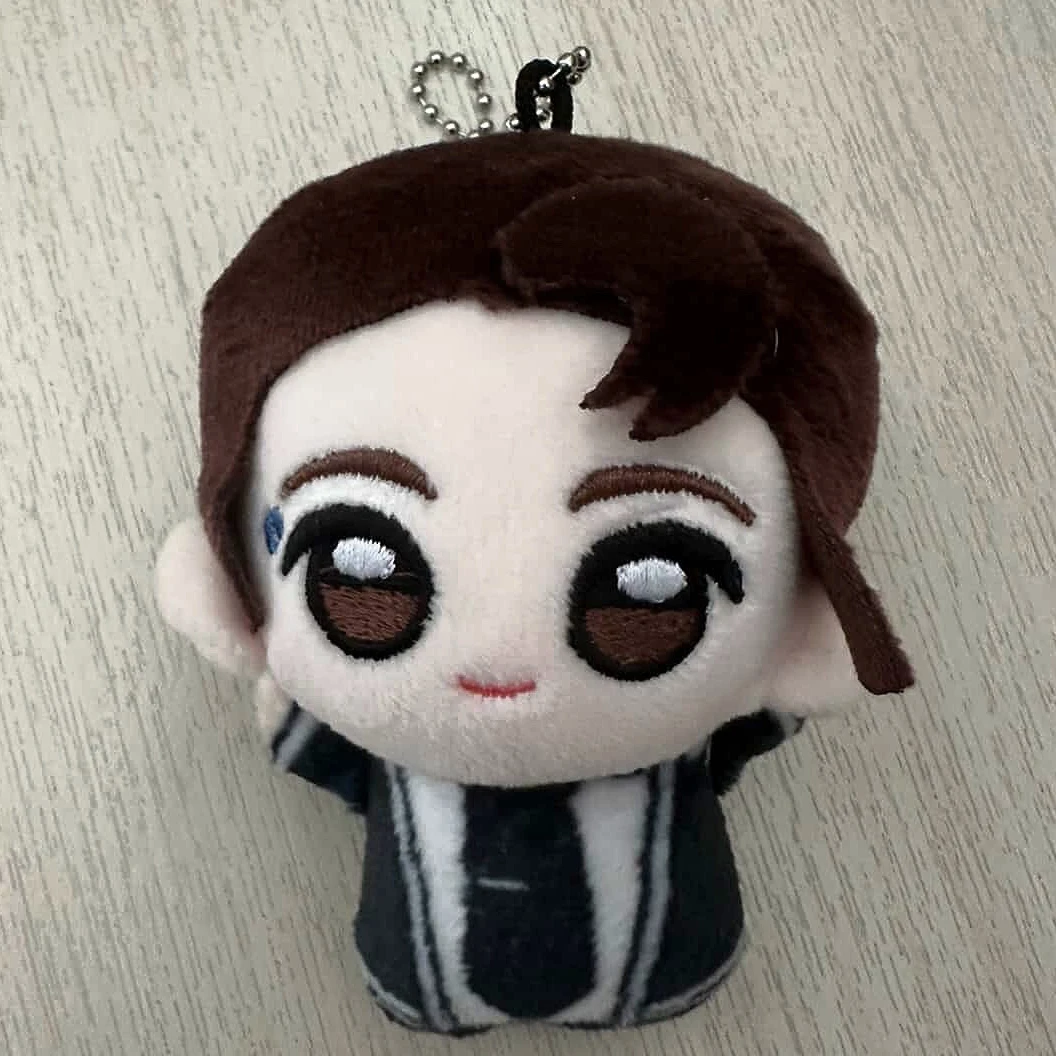 

Плюшевая игрушка 10 см Detroit: Become Human, персонаж игры KY800, хлопковая кукла, милый подарок для друзей, украшение для рюкзака