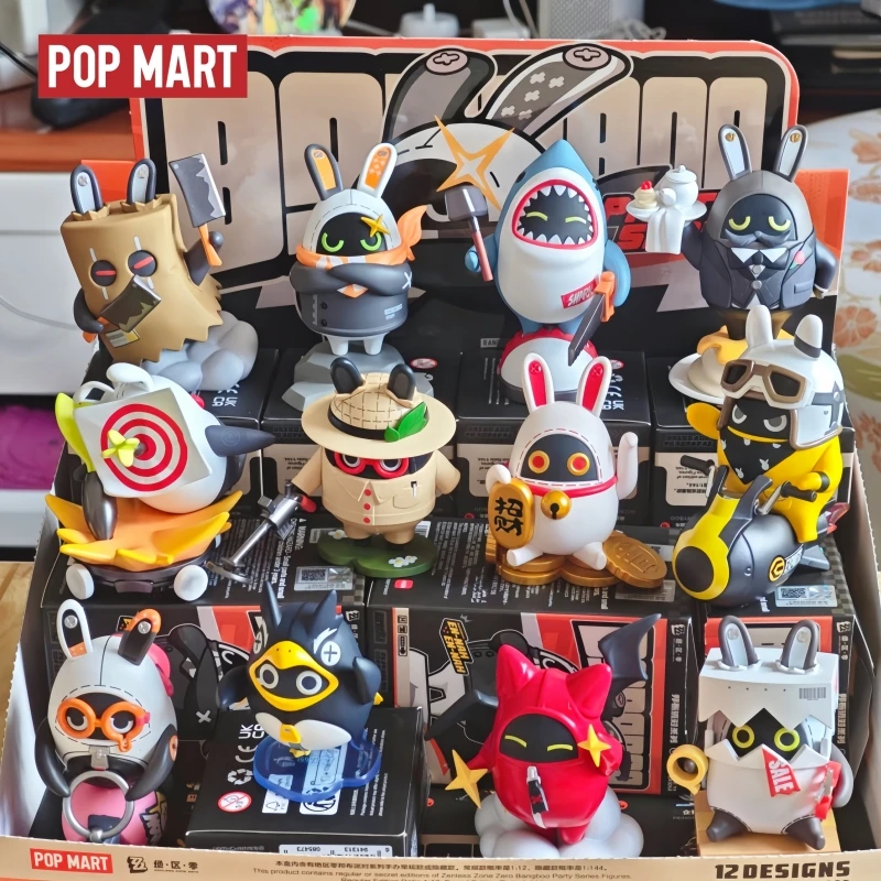 

New Hot Genuine Products In Stock Popmart Zero Bond Cloth Party Series Handmade Blind Box Toys Accessories Collection Gifts
