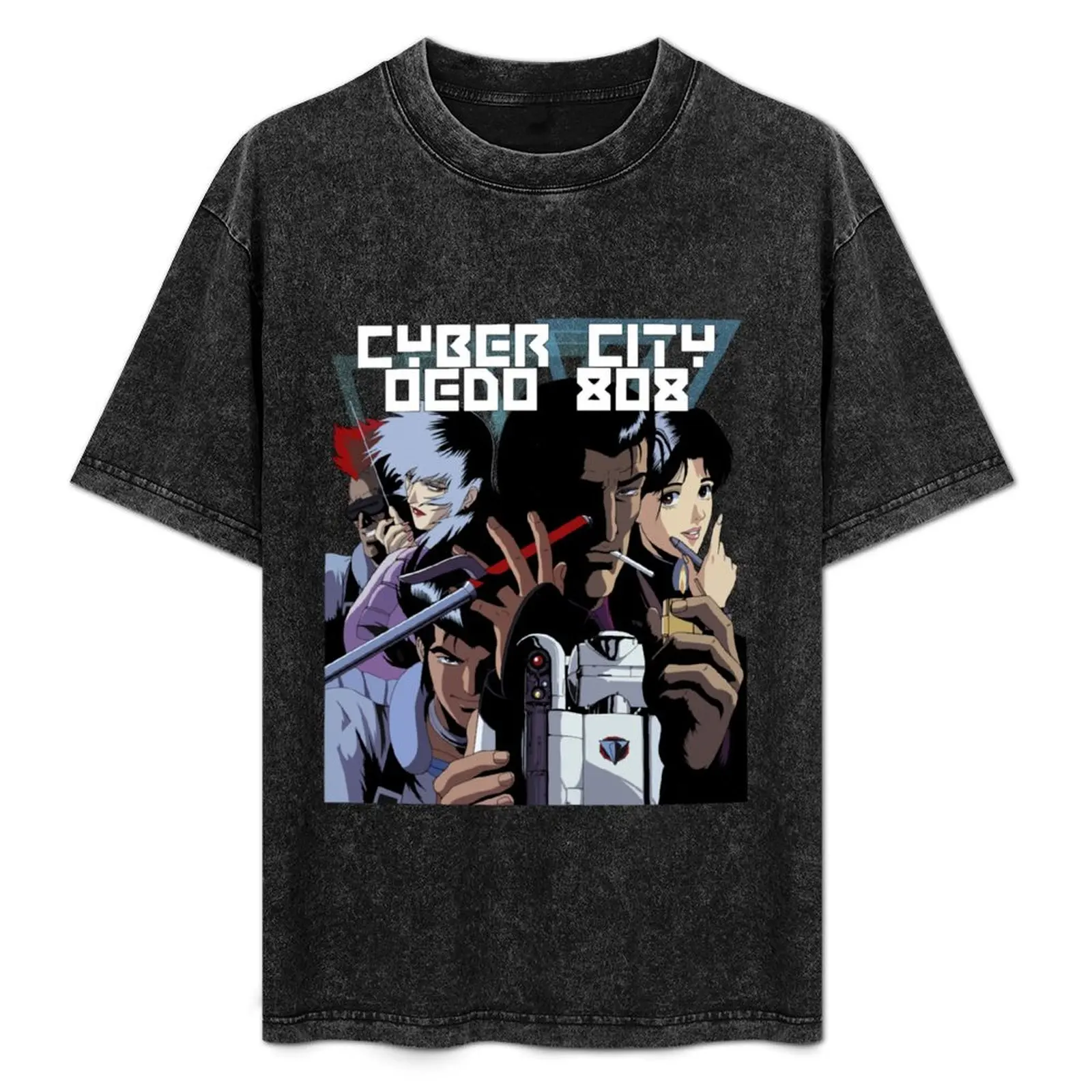 

Cyber City Oedo Police T-Shirt summer shirt vintage t shirts man t shirt quick drying men t shirts high quality