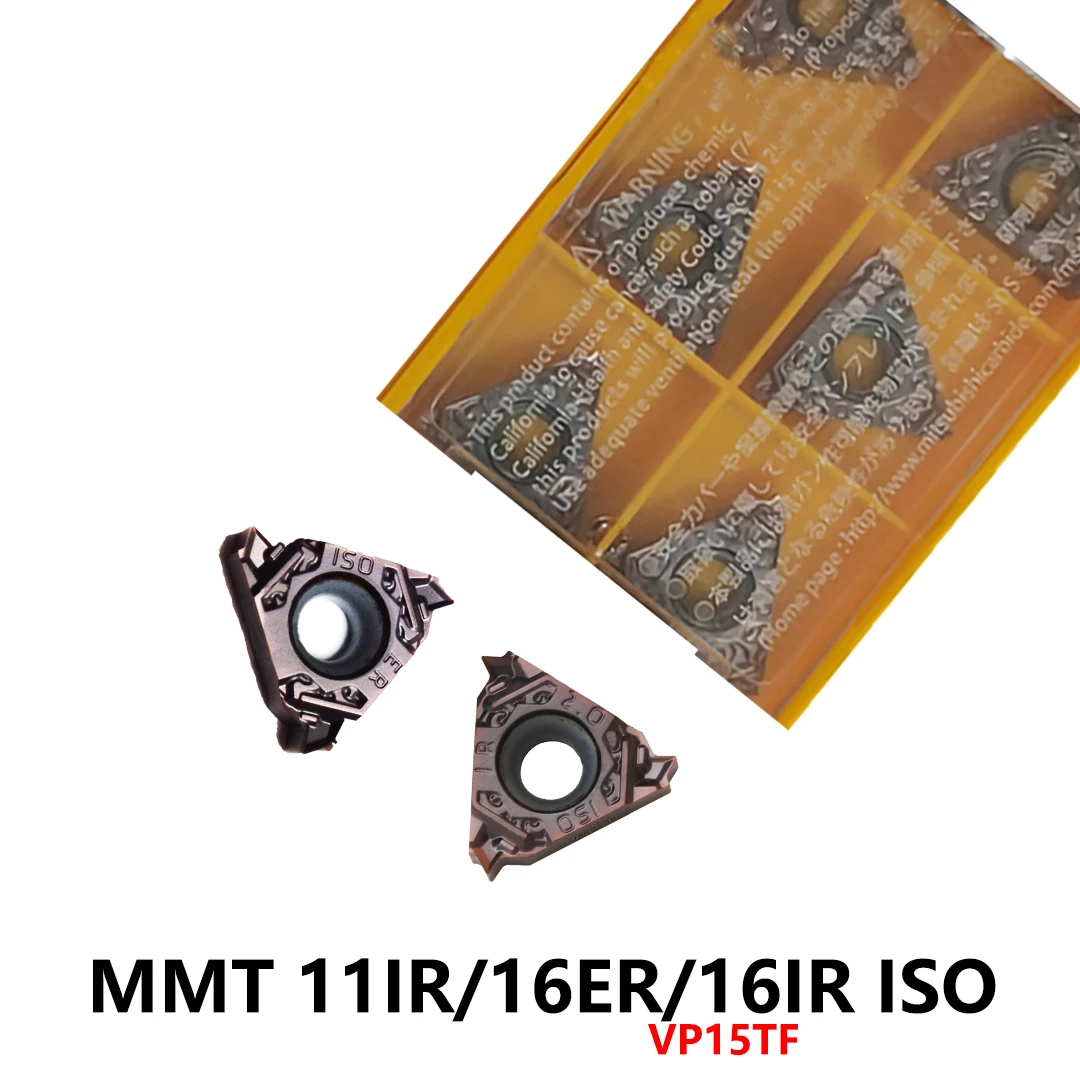 

Original Threading Carbide Inserts Tools Holder 16ER MMT11IR MMT16ER MMT16IR 100 125 150 200 250 300 ISO 100ISO 125ISO S VP15TF