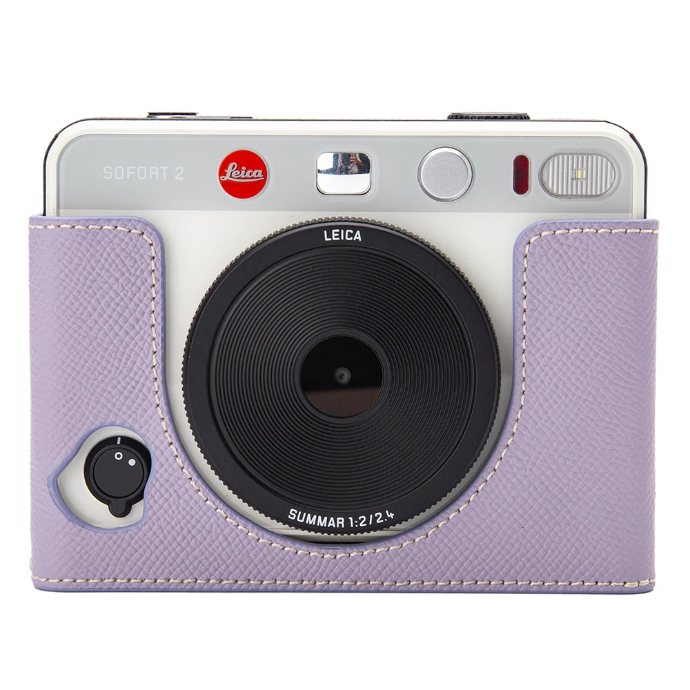 

Creativity Handmade SOFORT2 Camera Bag Half Bag Genuine Leather Protective Case Cover for Leica SOFORT 2 Case SOFORT2 Bag