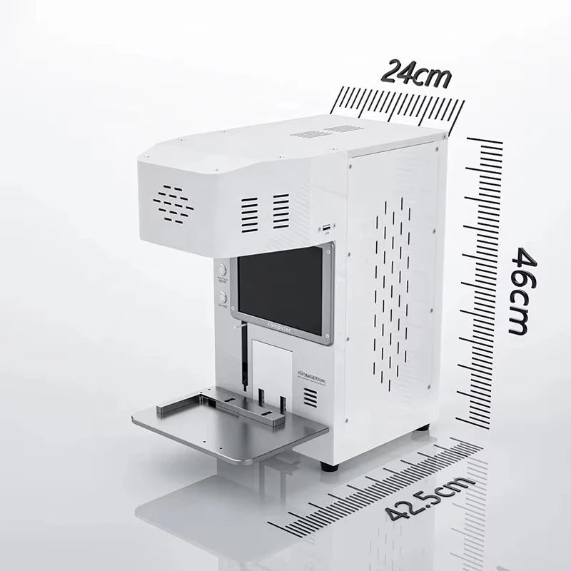USA-European-Stock Newest Model 20W TBK 958F Laser Marking Machine with Automatic Positioning Mold Engine As Core Component