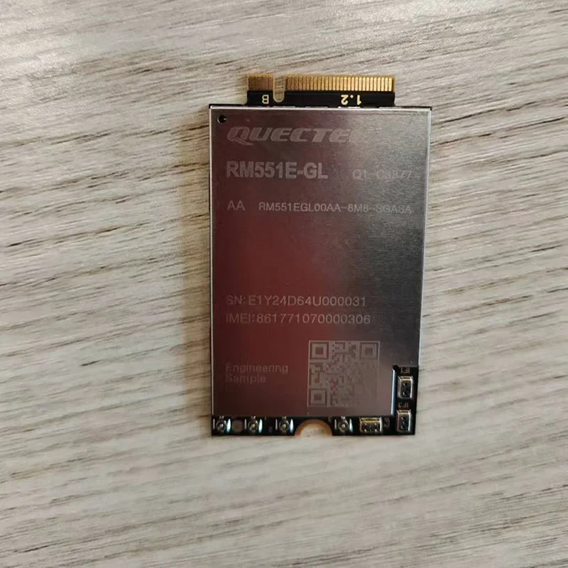 RM551E-GL is a 5G module that is specially optimized for IoT/ eMBB applications