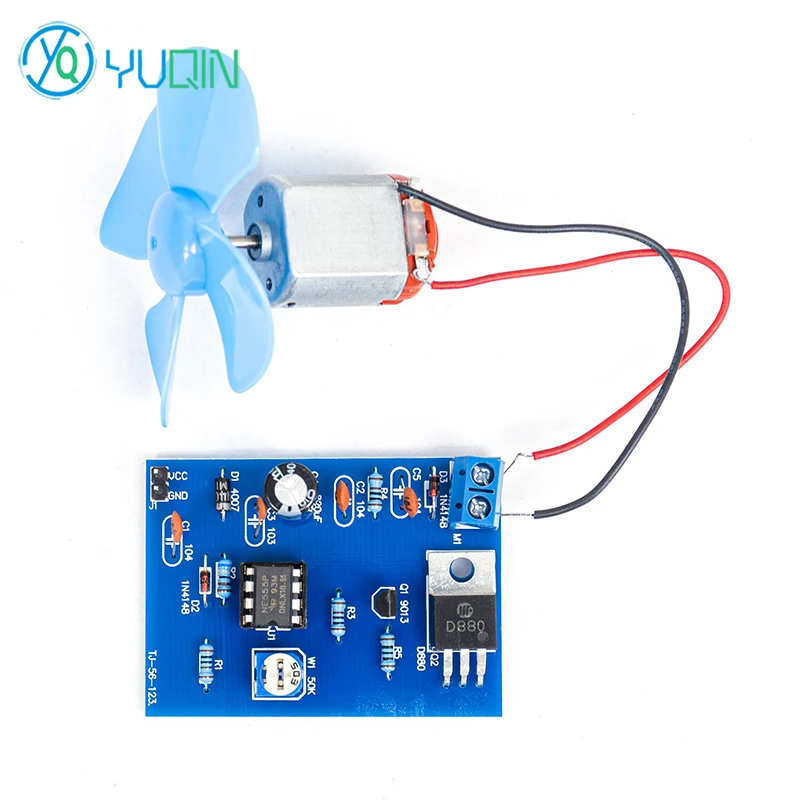 Ne555 Pulsbreedte Snelheidsregelaar Soldeerset Elektronische Vaardigheden Training Diy Productie Losse Onderdelen