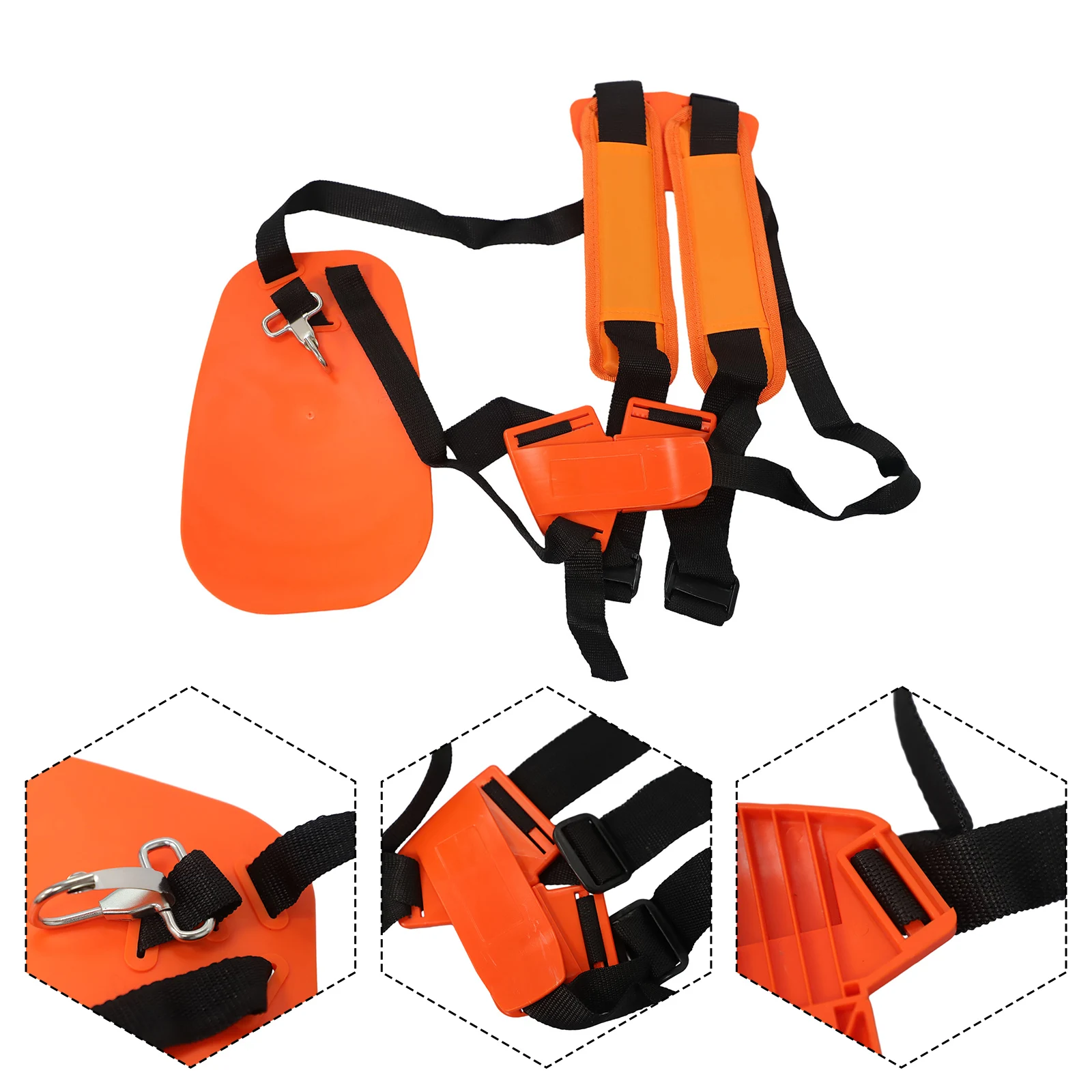 

Double Standard Shoulder Strap Harness for FS 90951001319656 Eater Trimmer for Aquaculture and Forestry Applications