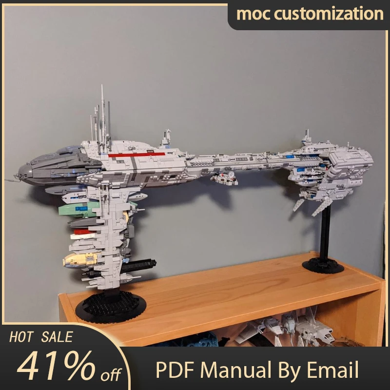 

4523pcs Moc Star Battle Nebulon-B Frigate Spaceship Model Building Blocks Bricks Diy Creative Assembly Educational Toy Gift