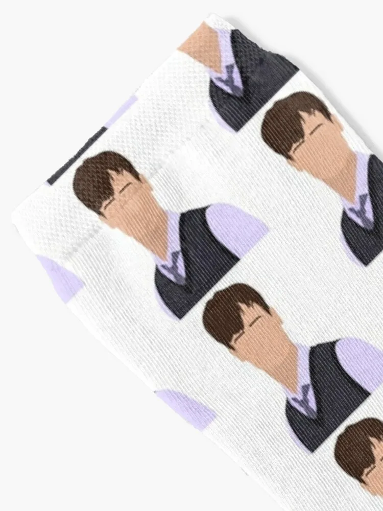 Spencer Reid Profile Socks gym shoes hip hop new year Socks Man Women's