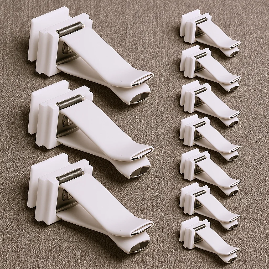 

10Pcs Car Air Conditioner Vent Clips Stylish Freshener for Cars Offices Homes Auto Accessories White Vent Clips for Car