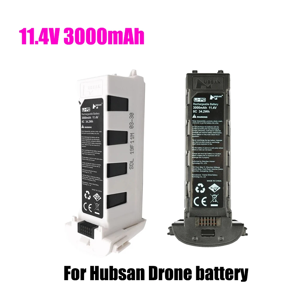 (In Stock)For Hubsan Zino Pro GPS RC Drone Quadcopter Spare Parts 11.4V 3000mAh LIpo Battery Zino Pro Battery SALE