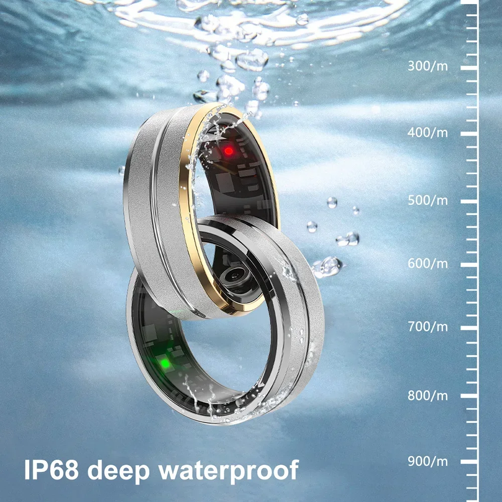 

Новинка 2025 года, фитнес-трекер, умное кольцо, монитор сердечного ритма для здоровья, цифровое кольцо на палец, Bluetooth, кислород в крови, спортивное кольцо для сна