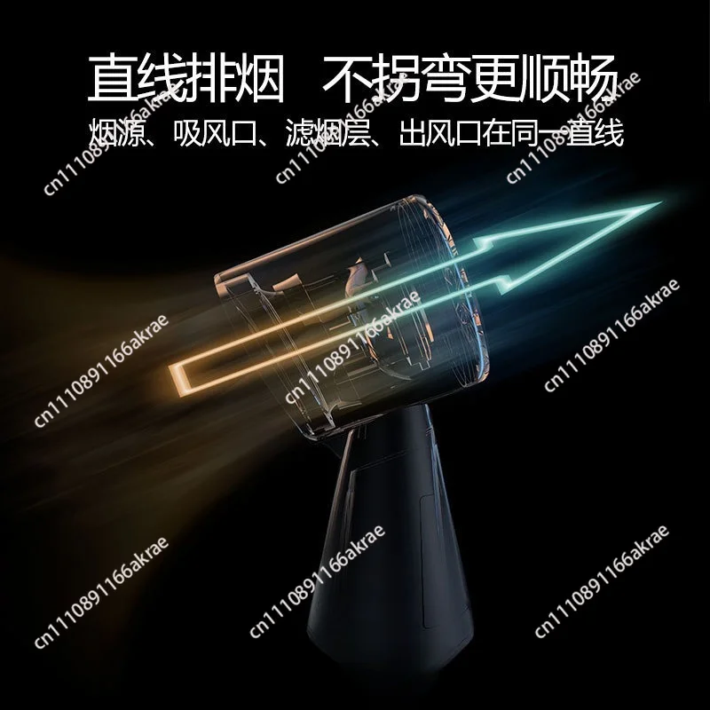 for Desktop mini range hood hot pot barbecue significant other household purification compact portable view 4