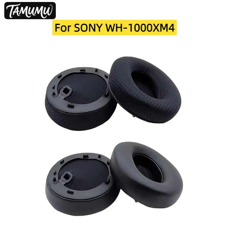 

Replacement Protein Ear Pads for For SONY WH-1000XM4 Headphones Soft Foam Ear Cushions High Quality