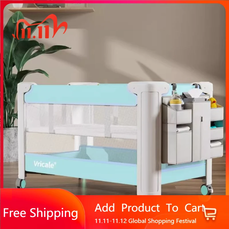 

European Modern Baby Bed Elegant Japanese Light Luxury Baby Bed Comferter Multifunctional Luxury Cama Living Room Furniture