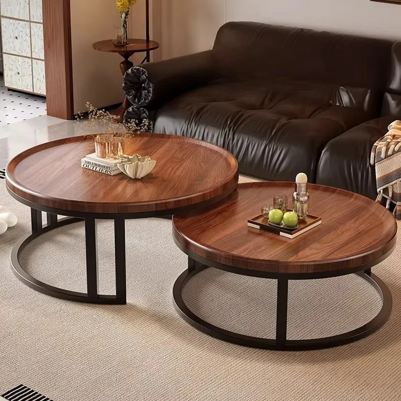 

Wood Designer Coffee Table Storage Unique Brown Space Saving Modern Coffee Table Luxury Design Couchtisch Furniture For Home