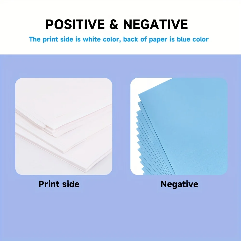 A4 120G Sublimation Paper 50/100 Sheets Heat Transfer Paper for Inkjet Printer DIY Heat Press Mugs T‑Shirts