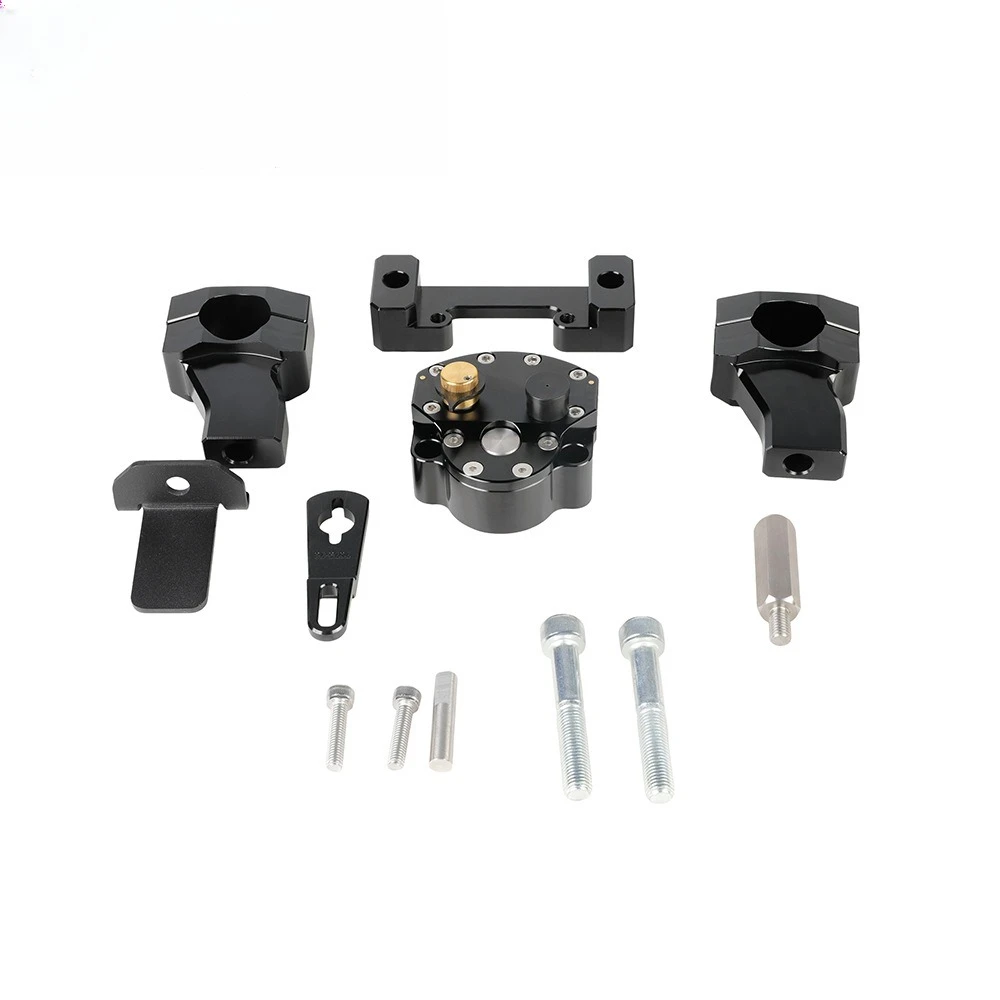 Picture 5: For 450MT/IBEX 450/800MT-X/800 Explore Motorcycle Directional Damper Anti-Swing Head FixedCode SteeringBuffer демфер на мотоцикл