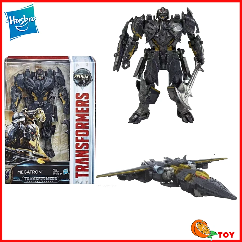 

In stock Hasbro Transformers toys Transformers: The Last Knight TLK Class V Megatron Model Robot Collection Action Figure