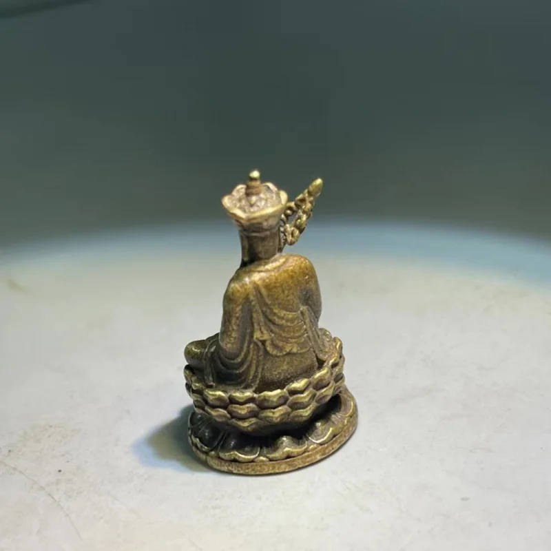 Antique Miscellaneous Items: Vintage, Solid Brass Buddha, Home Decorations