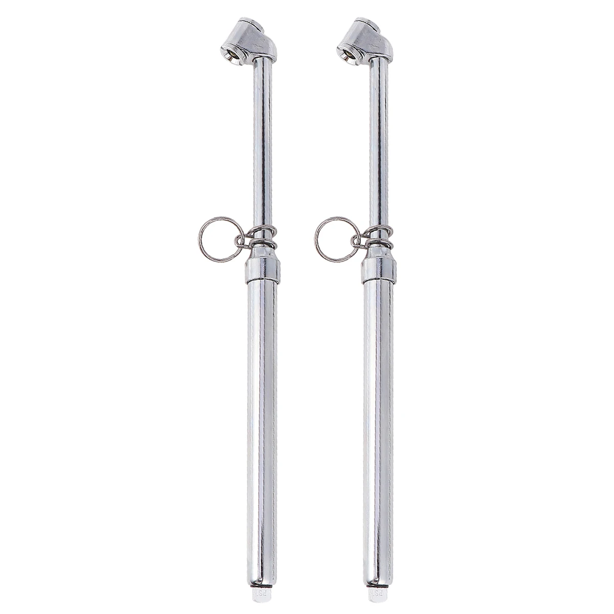 

2 pcs Tire Pressure Gauge Full Metal Portable for Cars SUV Bike with Accurate Reading Pocket Size Maintenance Tool