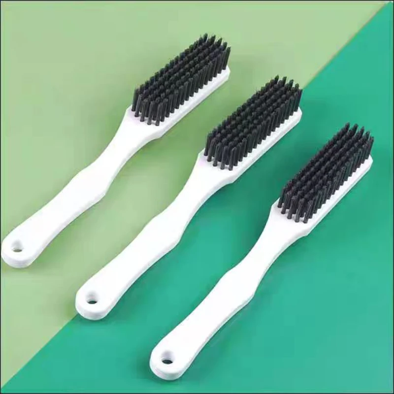 Shoe brush hard bristled plastic long handle household student dormitory daily multifunctional cleaning brush