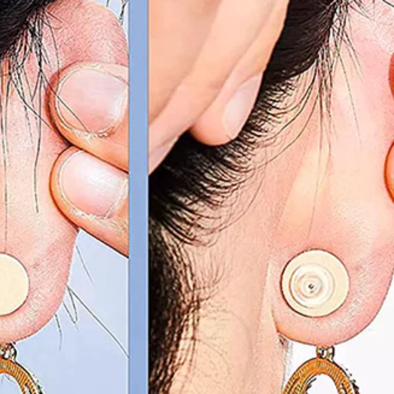 

24pcs Earring Support Patches Earring Pads Foam Lifters Ear Lobe Support Pads Backs For Droopy Ears Heavy Pads