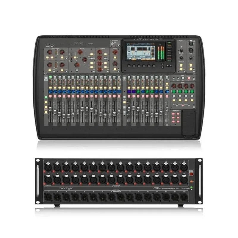 X32 Digital Mixer & S32 Stagebox Bundle Audio Sound Equipment Line Array Speakers Digital Mixer Outdoor