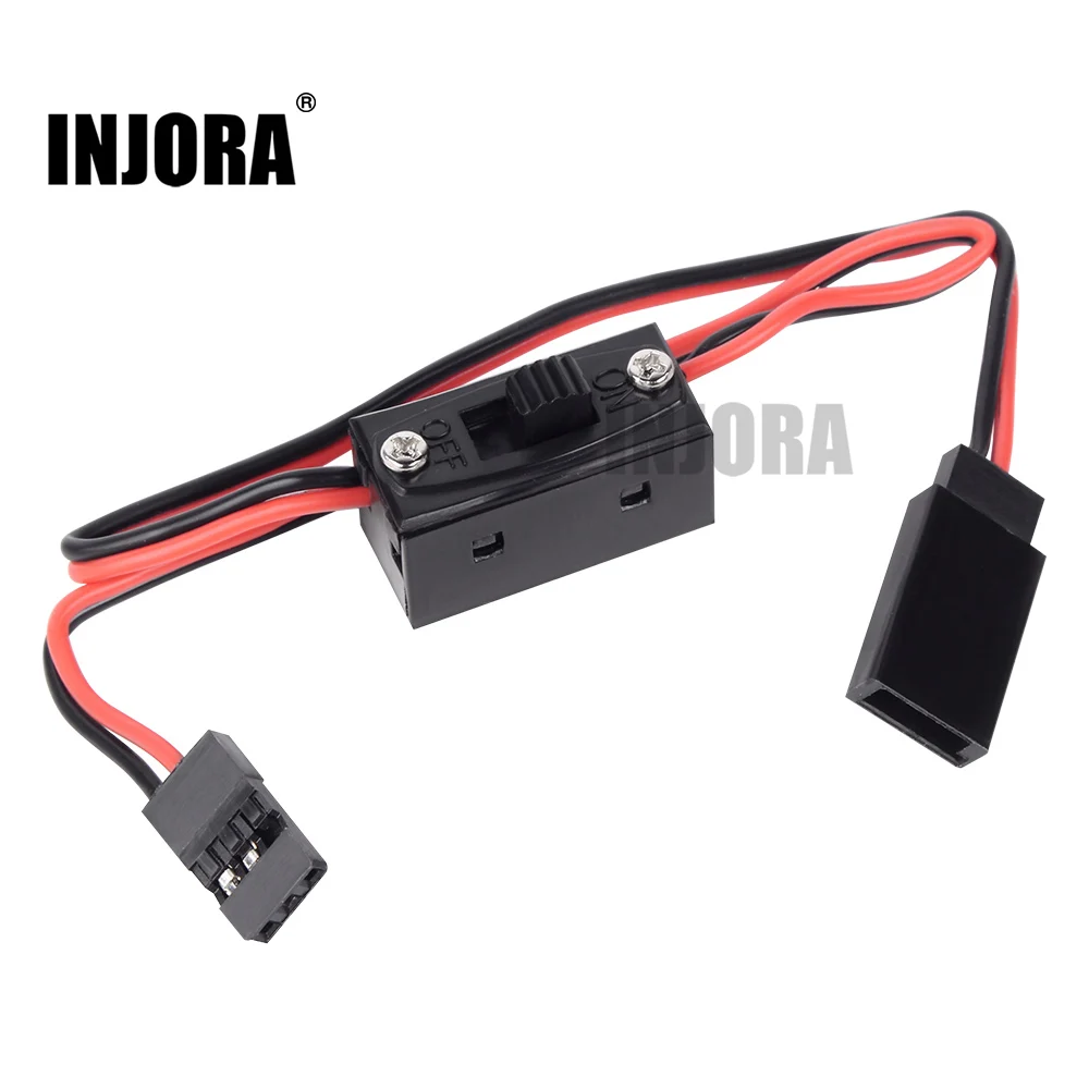 INJORA LED Light Control Power Switch for TRX4 Axial SCX10 90046 Tamiya RC Model Car