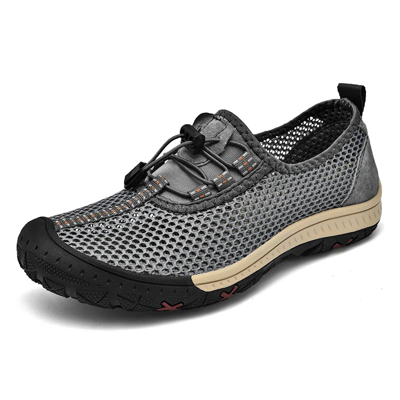 2026 Summer Walking Shoes Men Sneakers Sport Lightweight Casual Hiking Shoes Men Breathable Aqua Shoes Man Outdoor Footwea