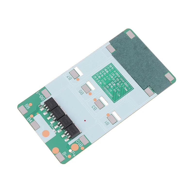10S 36V 42V 리튬 배터리 보호 보드 BMS 리포 리튬 이온 셀 팩 전기자전거 공통 포트 충전 보호 회로 수수료