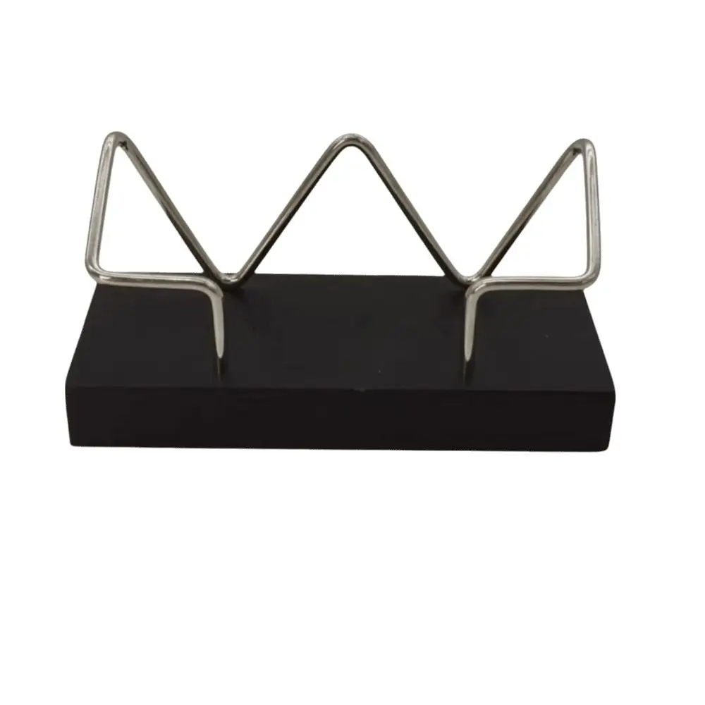 حامل بطاقة عمل خشبي جديد، حامل عرض متين إبداعي، صندوق رف سطح المكتب #5