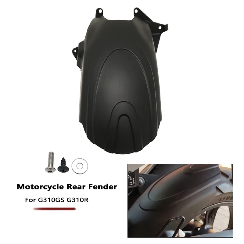 Para BMW G310GS G310R guardabarros de rueda trasera G 310GS G 310R G310 GS 2017-2021 extensor de guardabarros cubierta de almoha