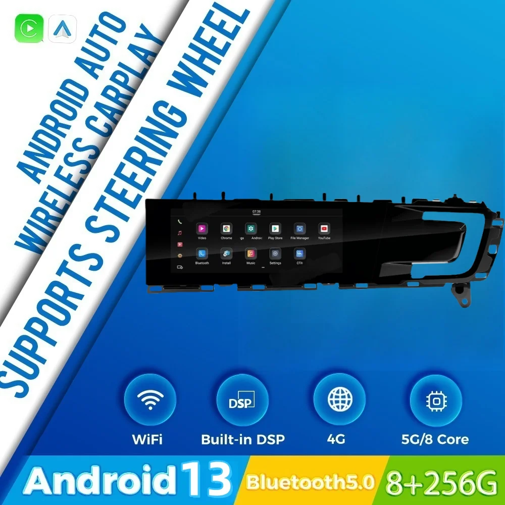 

Обновление автомобильного Copilot Qualcomm Android13 с сенсорным экраном для Porsche Panamera2024 Мультимедийное видео GPS-навигатор Аудиоразвлечения