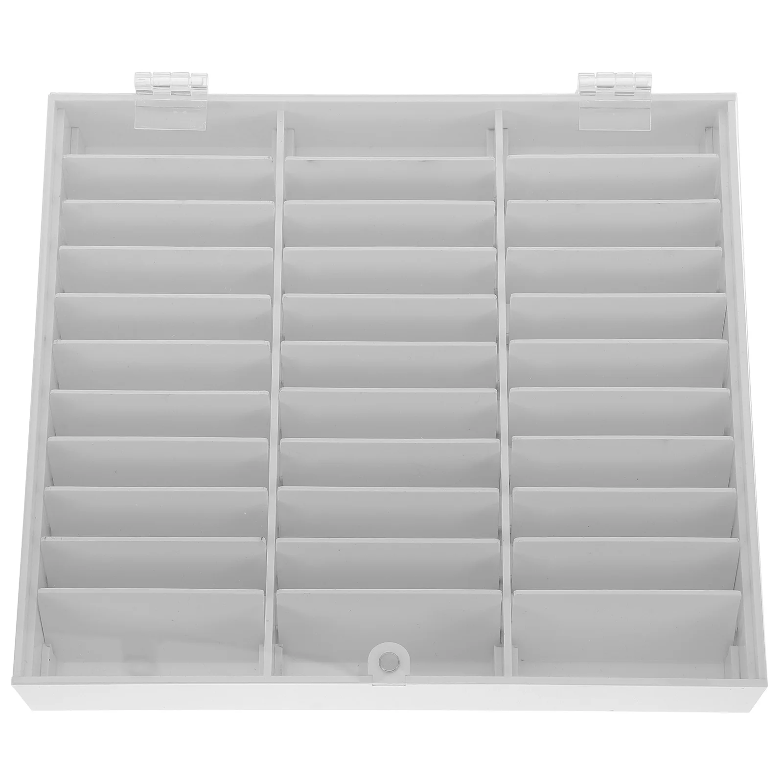 

33 Grids Nail Tip Organizer Clear Acrylic Box for Fake Nails Storage Display Nail Art Accessories Holder Container