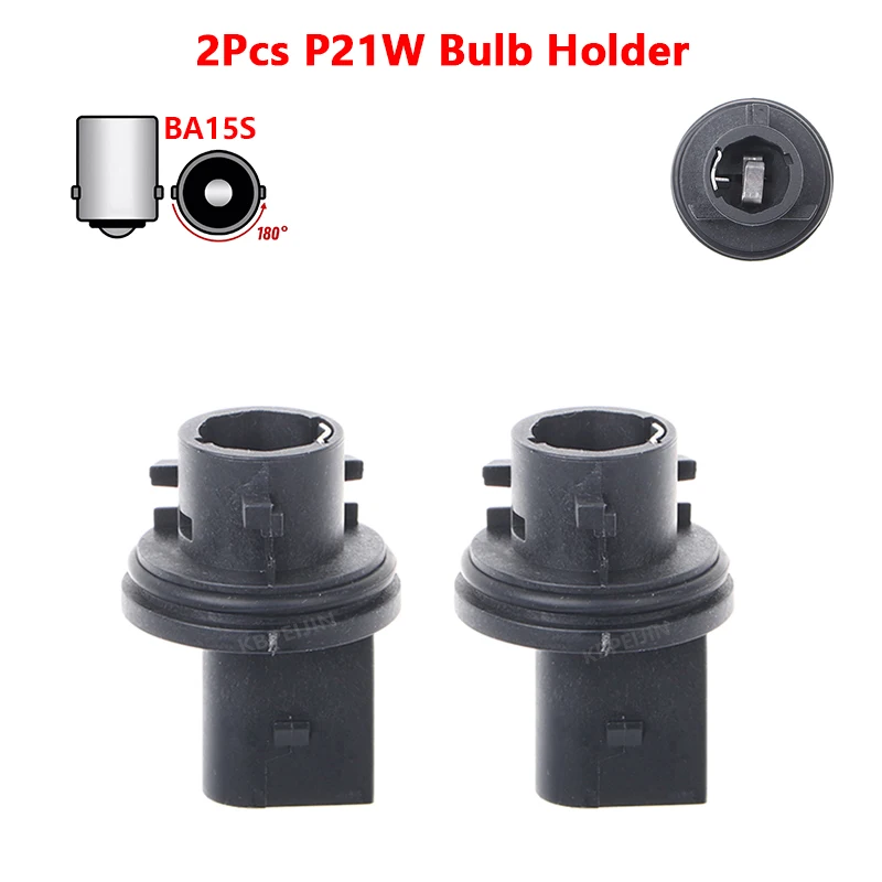 

Держатель лампы указателя поворота для Volvo 1156 P21W, запчасти для автомобильных ламп, 2 шт.