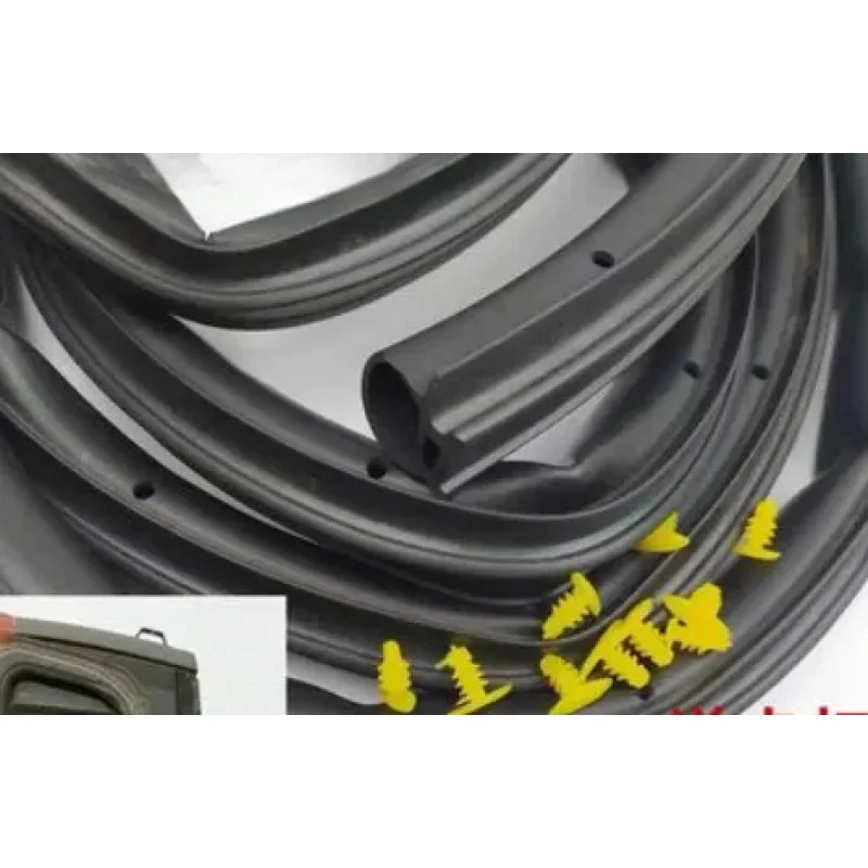 

Excavator rubber cab door glass window sealing strip suitable for Komatsu Carter Doosan Daewoo 5m