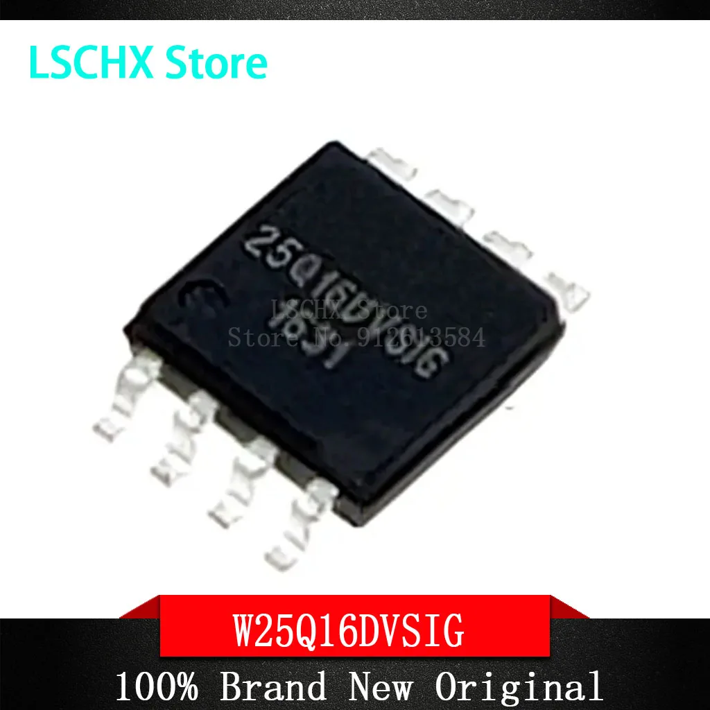 Chipset 25Q16BVSIG 25Q16DVSIG W25Q16BVSIG W25Q16DVSIG sop-8, 100% nuevo, 5 unidades