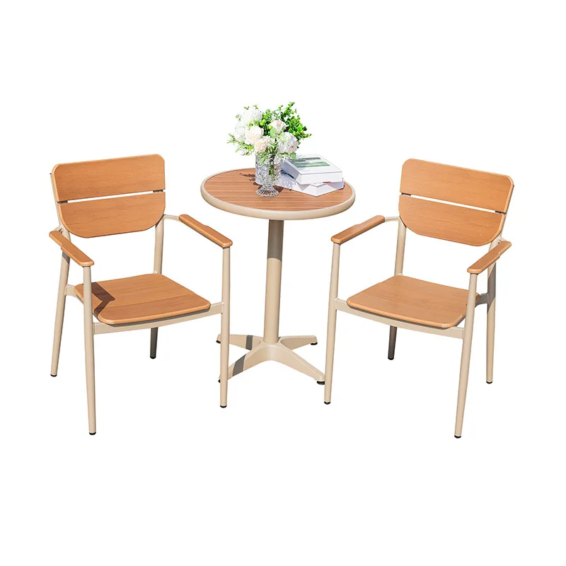 Outdoor tables and chairs Outdoor balcony tables and chairs Waterproof and anti-corrosion scenic spot Engineering