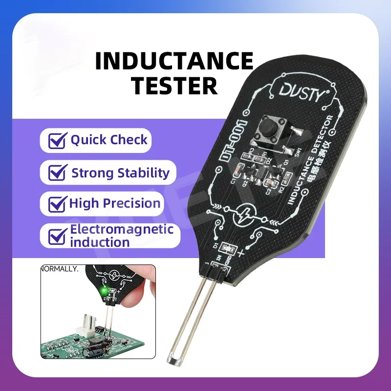 

Индуктивный тестер MECHANIC Dusty DT-001: высокоточный электромагнитный индукционный прибор для быстрой диагностики неисправностей при ремонте телефонов