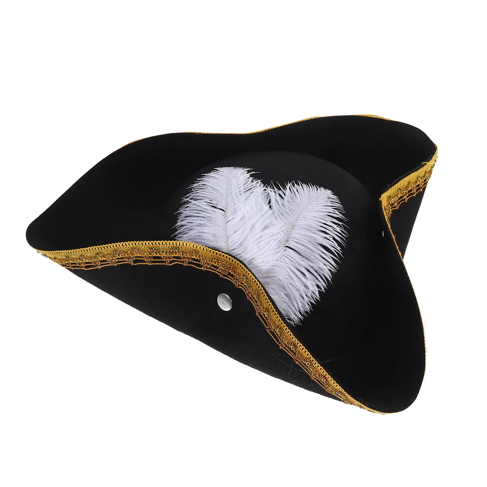 Piraat Cosplay Hoed Versierd Kostuum Accessoire voor Halloween Party Mannen Vrouwen Verkleedpet Carnaval Rollenspel Favoriet