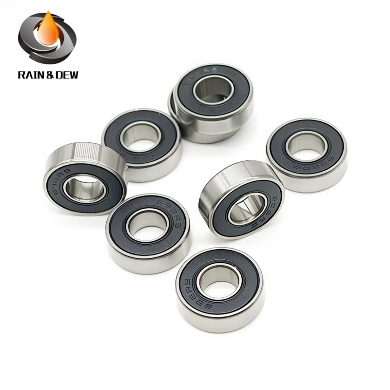 695RS Bearing 10PCS 5x13x4 mm ABEC-7 Hobby Electric RC Car Truck 695 RS 2RS Ball Bearings 695-2RS Black Sealed