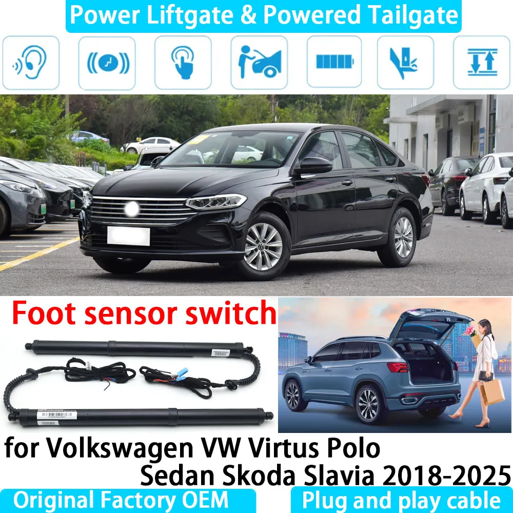 

for Volkswagen VW Virtus Polo Sedan Skoda Slavia Automatic Electric Power Liftgate Powered Tailgate Strut Tail Gate Lift System