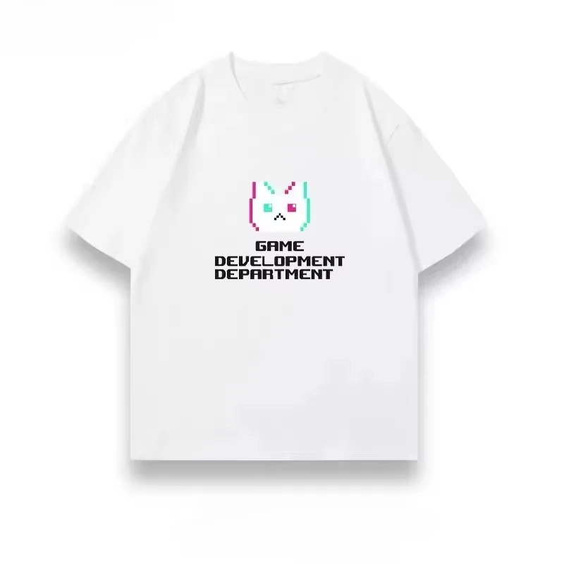 Blue Archive Momoi Azure Feather T-shirt Men Women Anime Graphic Print Casual Short Sleeve Summer Harajuku Hipster Oversized Top