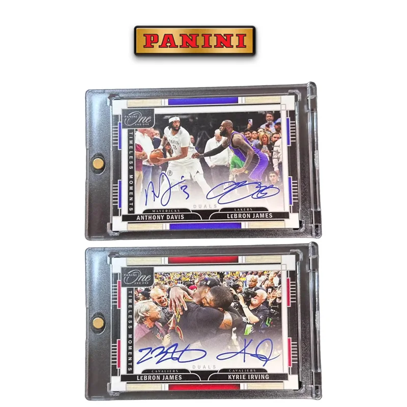 Panini Nba вневременной момент Леброн Джеймс Энтони Дэвис Кирси Ирвинг DIY баскетбольная звезда автограф коллекционные карты подарочная коллекция